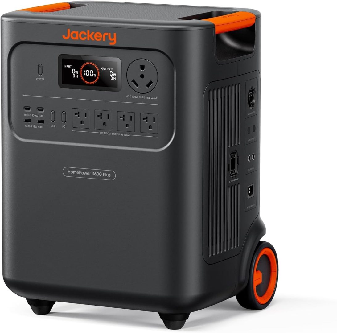 Jackery 3600 Plus Portable Power Station 3600 W AC Output 3584 Wh WE SHIP OVERSE