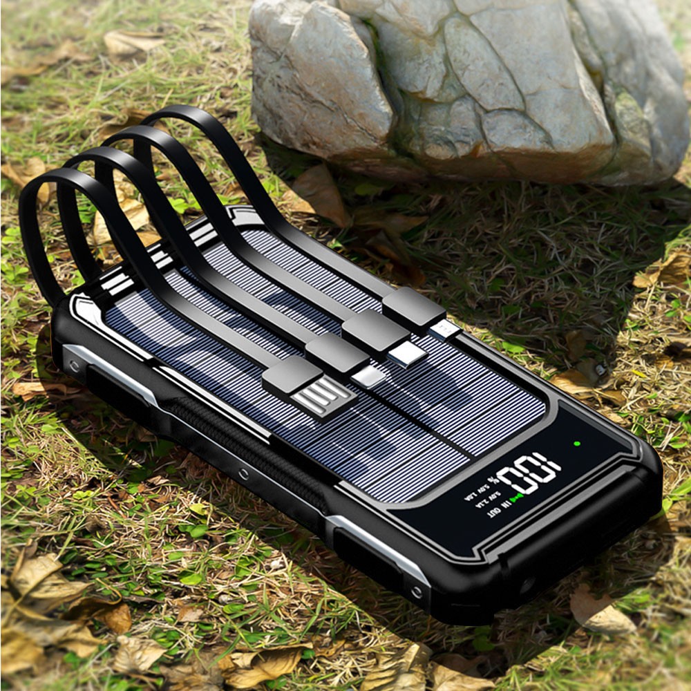 Super 1000000mAh USB Portable Charger Solar Power Bank for Cell Phone 2025 US