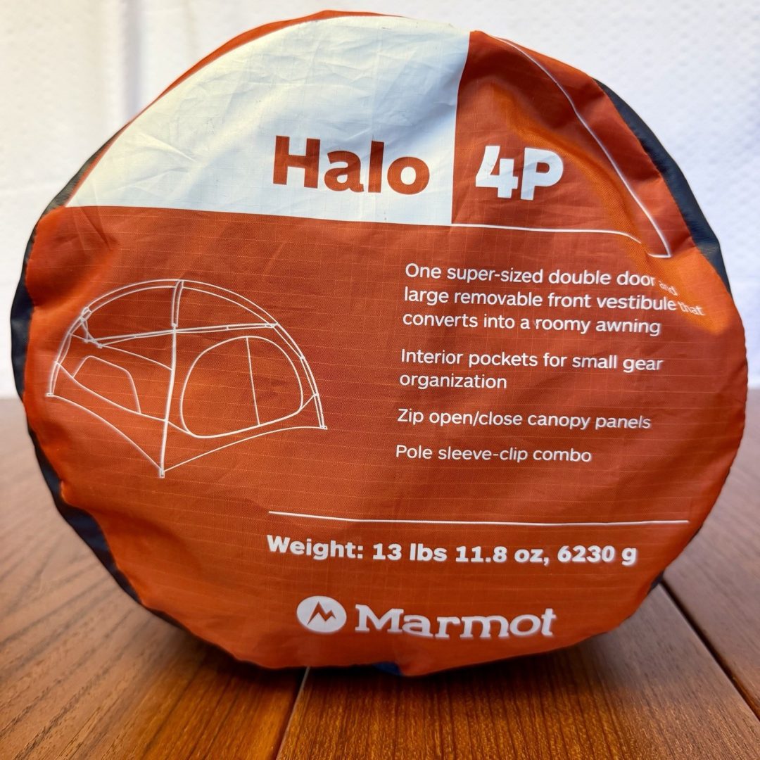 Marmot Halo 4P Tent Rusted Orange NEW w/ Tags | 4-Person 3-Season Camping Tent