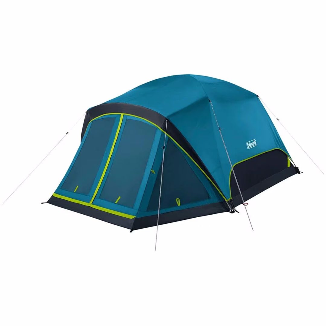 Coleman Skydome Screen Room Tent: 4-Person 3-Season Darkroom, One Size