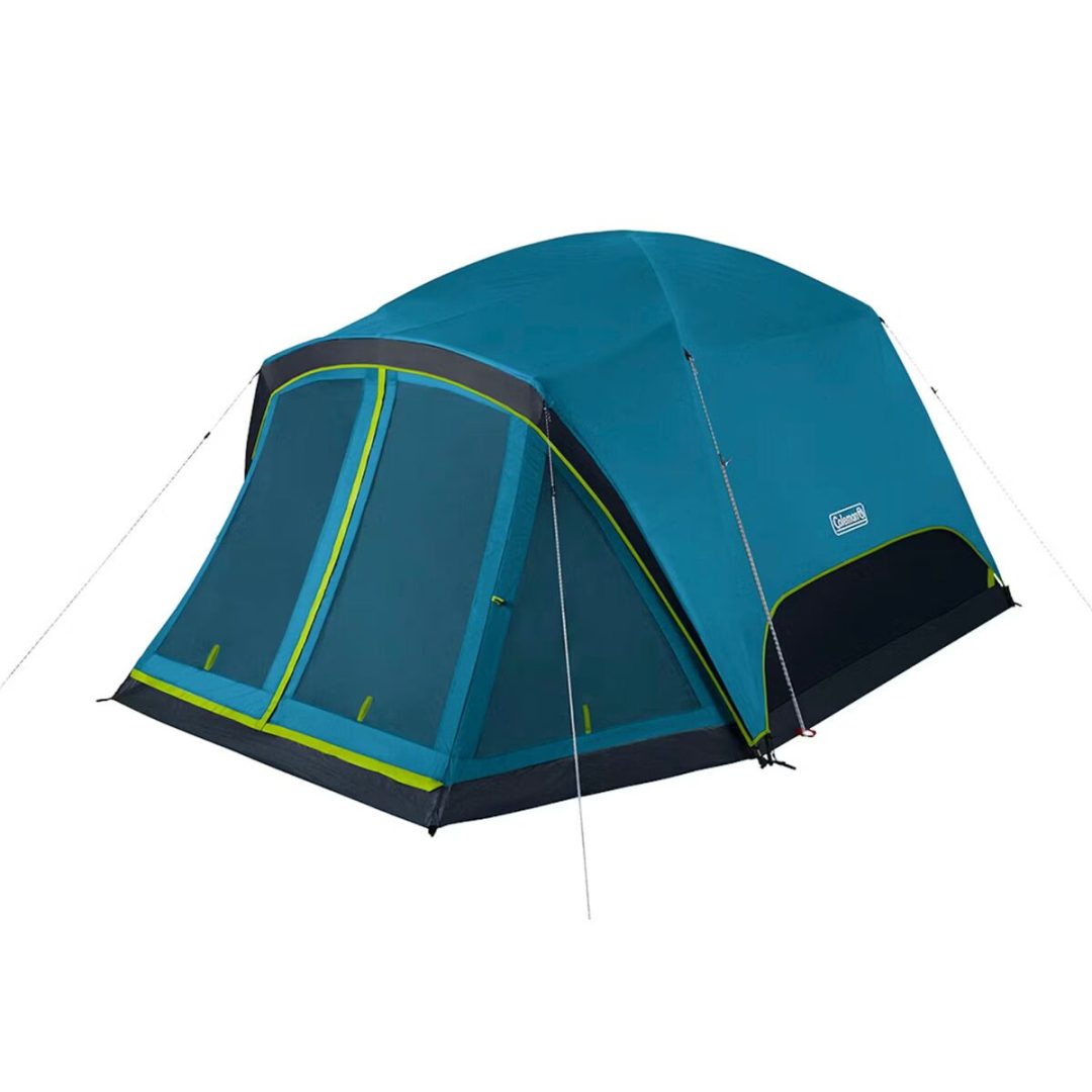 Coleman Skydome Screen Room Tent: 6-Person 3-Season Darkroom, One Size