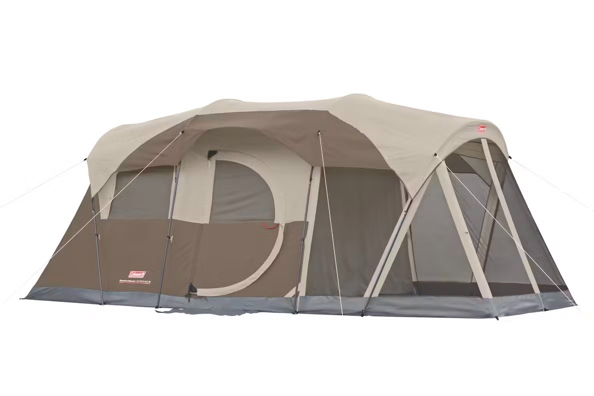 Coleman WeatherMaster 6-Person Dome Cabin Tent Screen Room Divider 3 Season