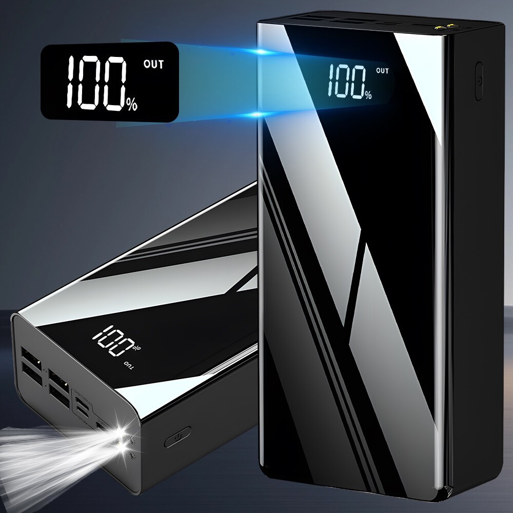 1000000mAh Power Bank Charger Large Capacity Portable Mobile External Battery US