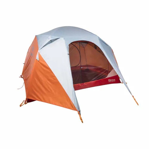 Marmot Limestone 4P Dome Tent Orange Gray