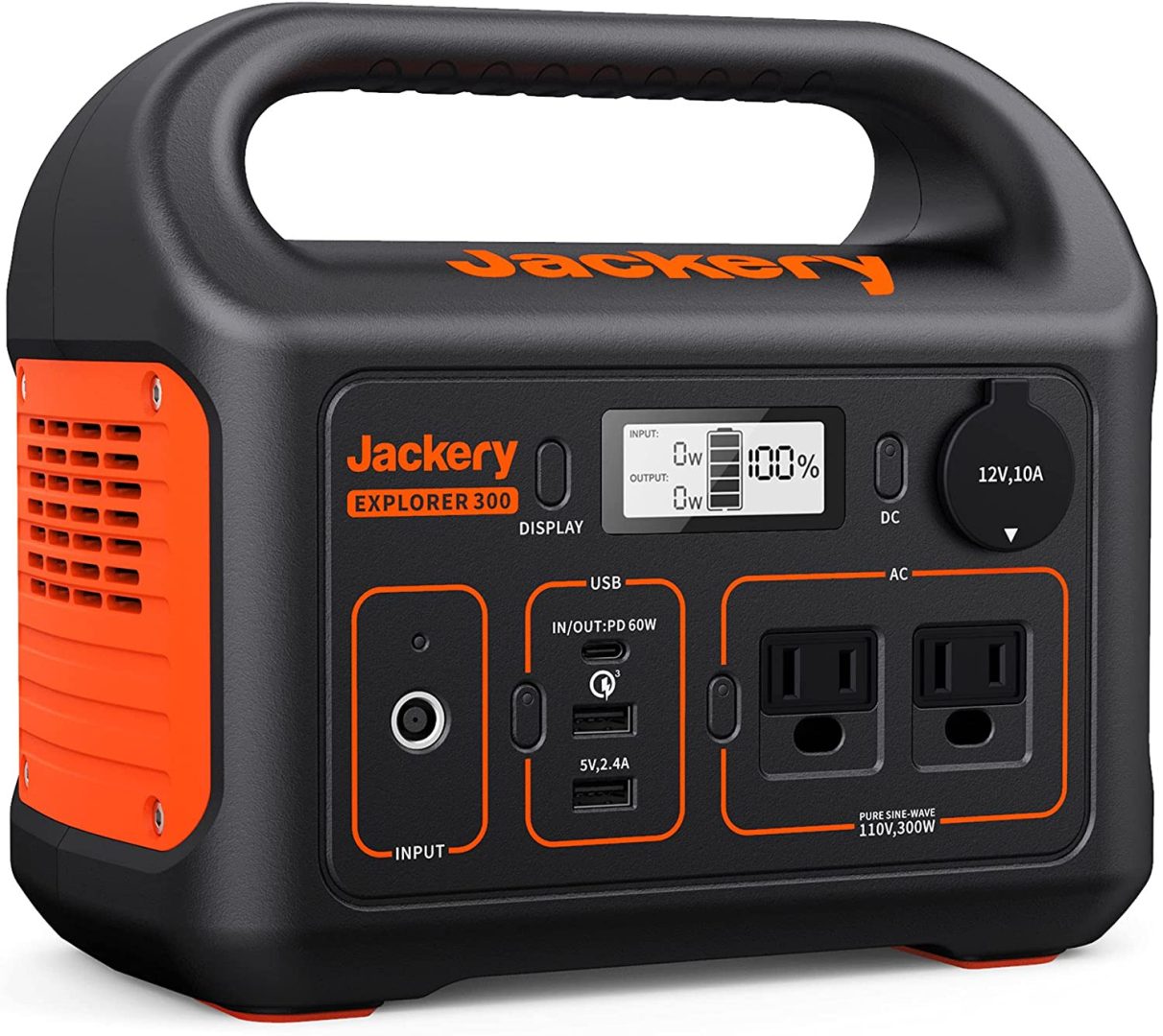 Jackery Explorer 300 Portable Power Station 293Wh Solar Generator Backup
