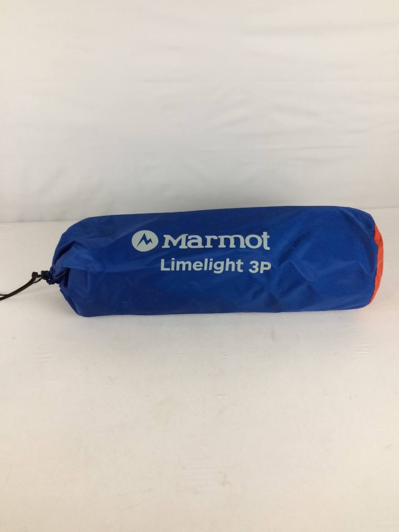 Excellent Marmot Limelight 3-Person Tent, Solar/Red Sun