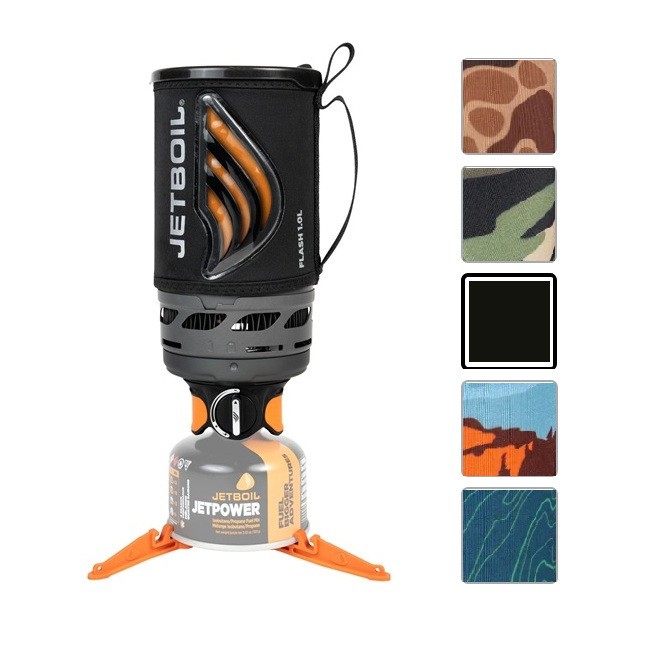 JETBOIL FLASH 1.0 FASTBOIL SYSTEM PERSONAL COMPACT CAMPING STOVE SYSTEM JET BOIL