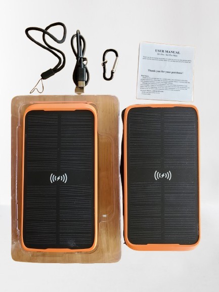 Solar Power Bank/Charger Dual USB Port Broken Power Banks
