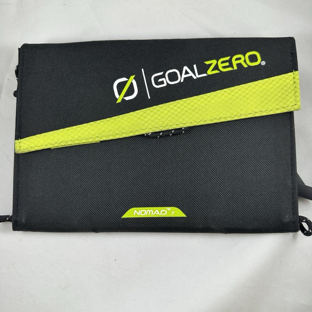 Goal Zero Nomad 7 Portable Solar Panel With Guide 10/12v/USB Ports NO BATTERY