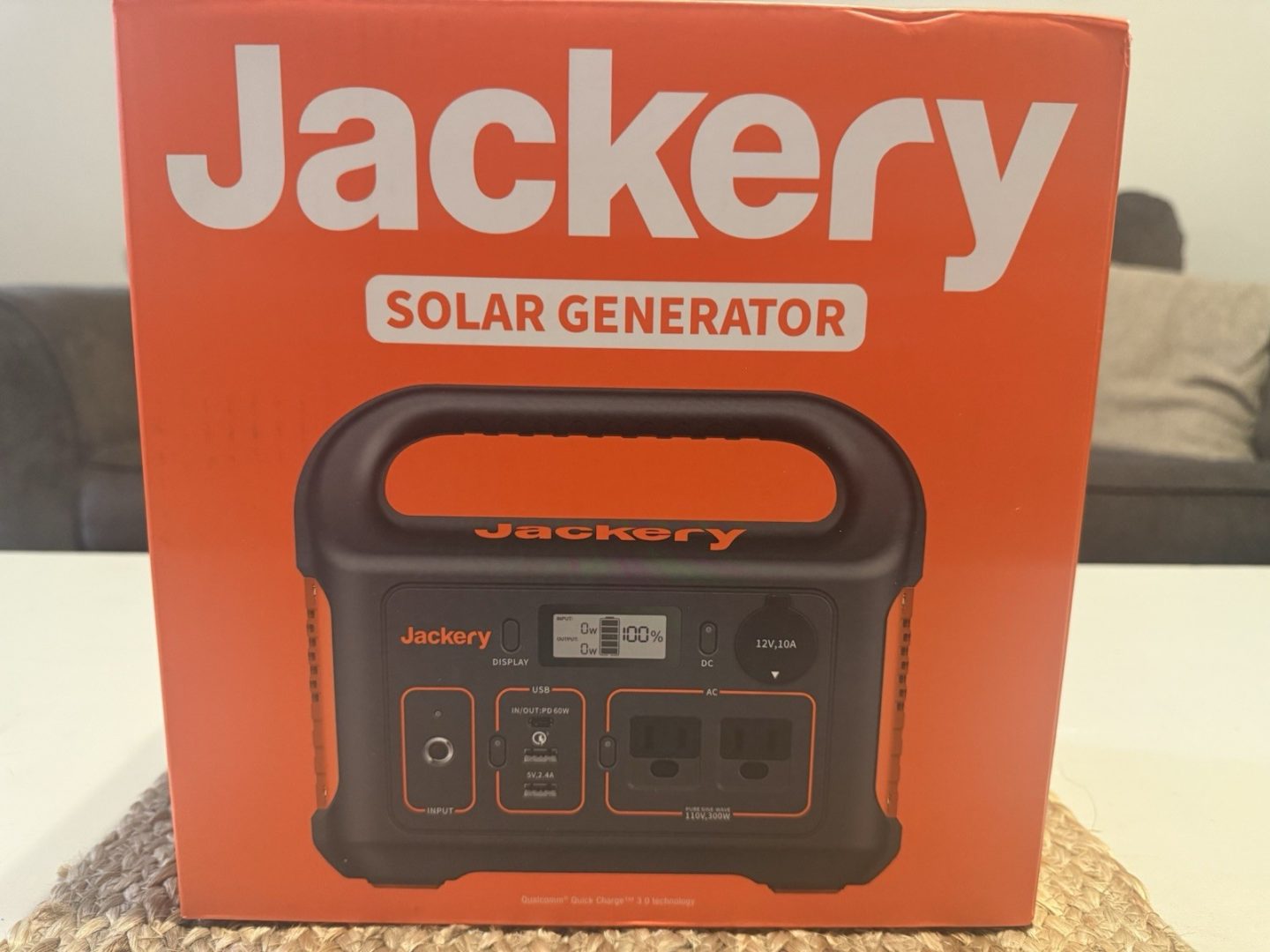 Jackery Explorer 300 Portable Power Station Tested Working No Charger