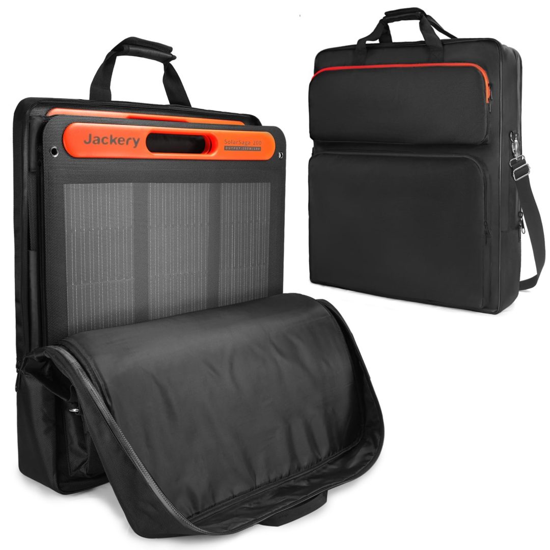 Amazing Fair Solar Panel Storage Bag Compatible with 2 Jackery 100W / 200W, P…
