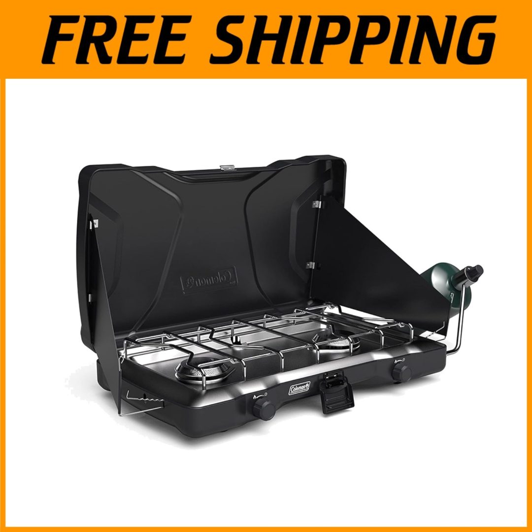 Tailgating Propane Stove – Adjustable Burners