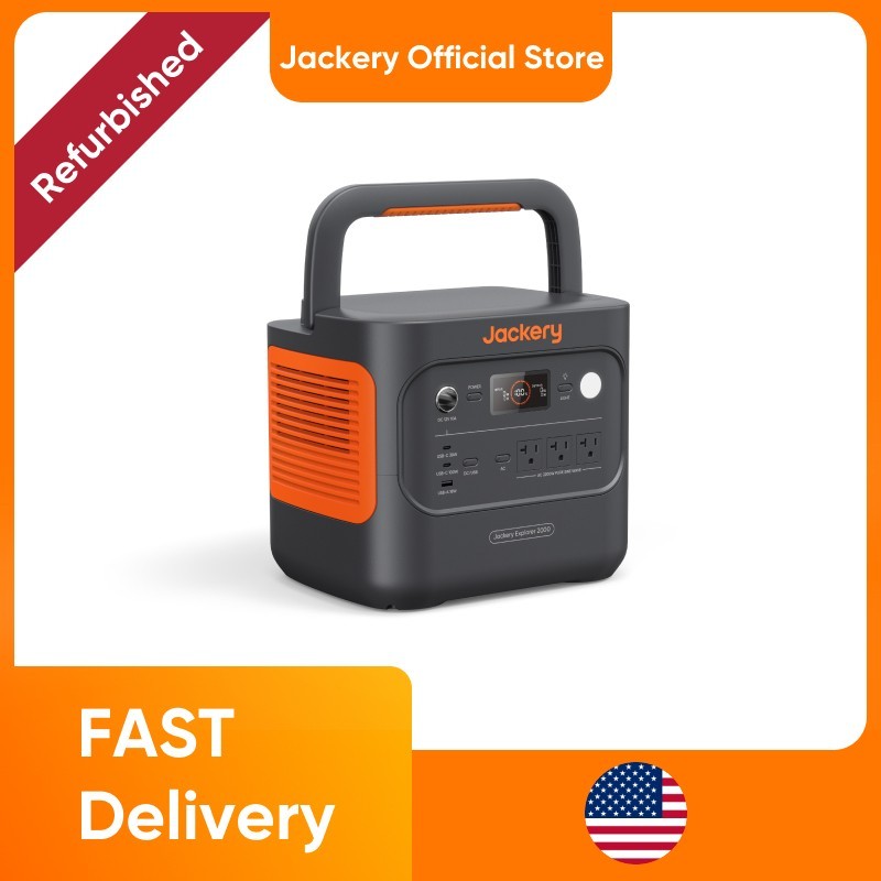 Jackery Refurbished Portable Power Station Explorer 2000v2