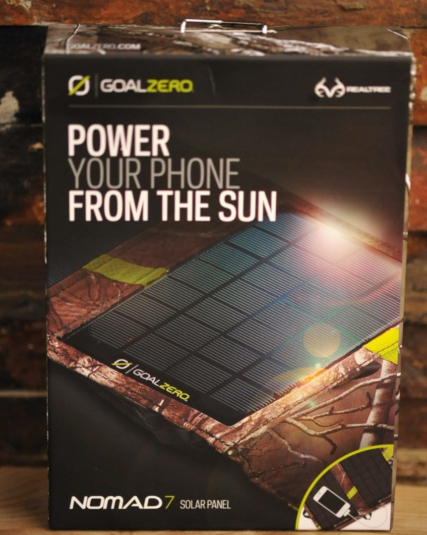 Goal Zero Nomad 7 Realtree USB 12V Foldable Solar Panel Portable Hunting Hiking