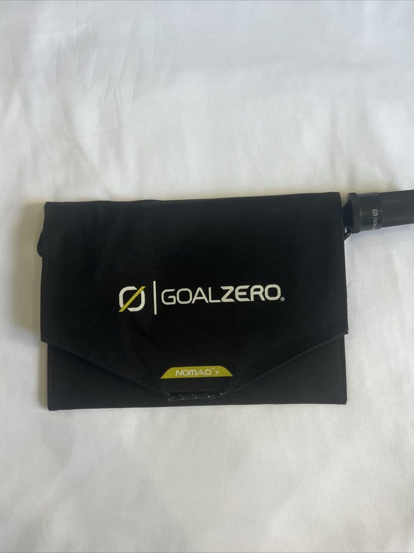 Goal Zero Nomad 7 USB Port Weather-Resistant 7-Watts Portable Solar Panel 12301