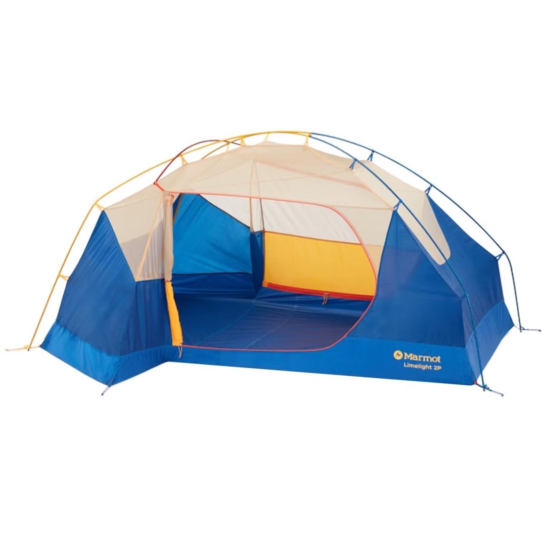 MARMOT Limelight 3P Tent Camping/Backpacking Solar/Red Sun Footprint NEW $359