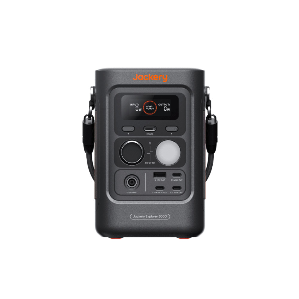 Jackery Explorer 300 D Portable Power Station 288Wh 100W Solar Input