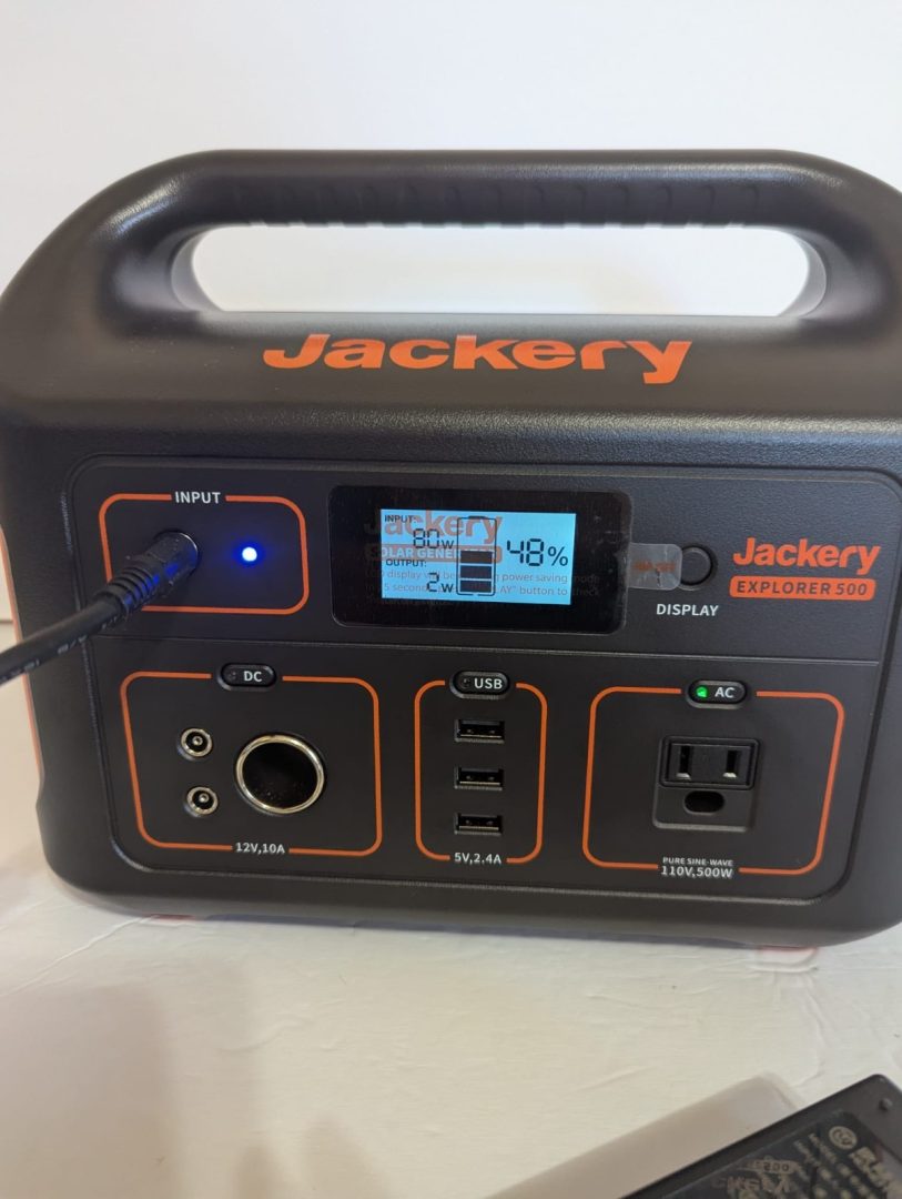Jackery Explorer 500 Portable Power Station Solar Generator 518Wh 500W