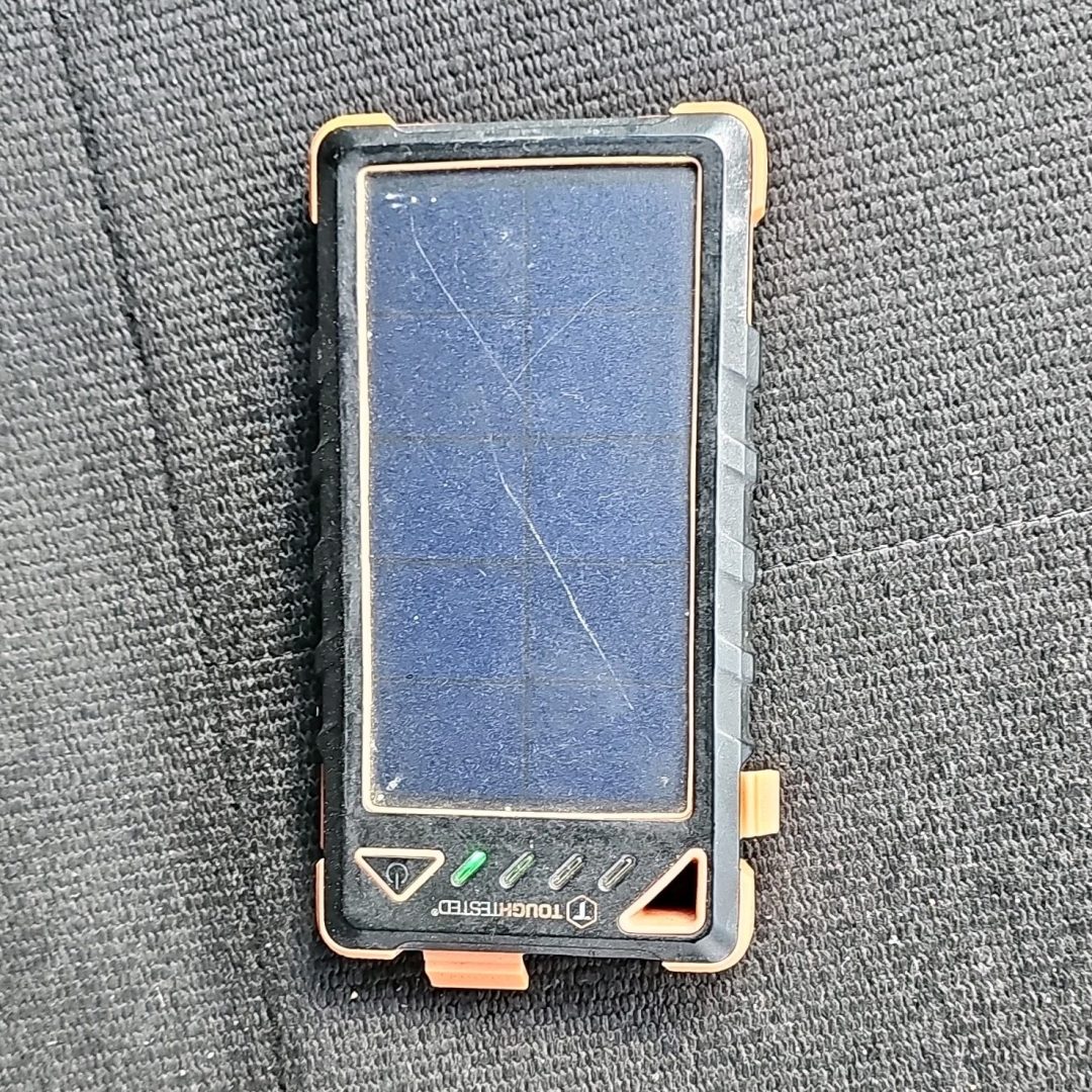 ToughTested Solar USB Charger Li-Ion 8Ah 5V Portable Power Bank