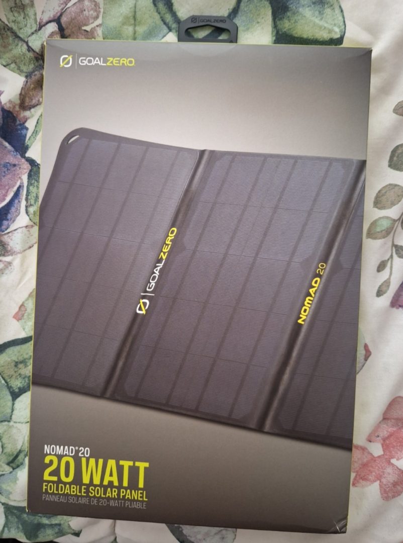 Goal Zero Nomad 20 20W Foldable Solar Panel Charger Black (11910)