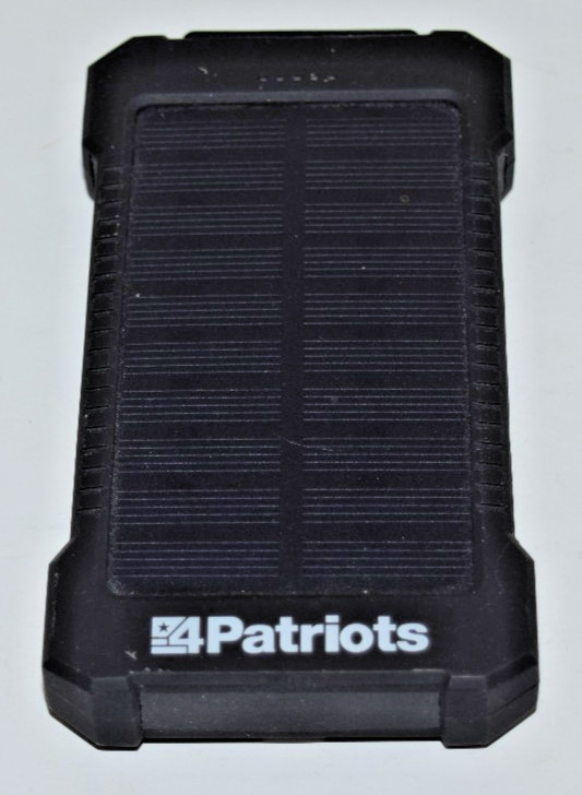 4Patriots Solar Power Bank Charger 8000mAh: Solar Tested 10/2025