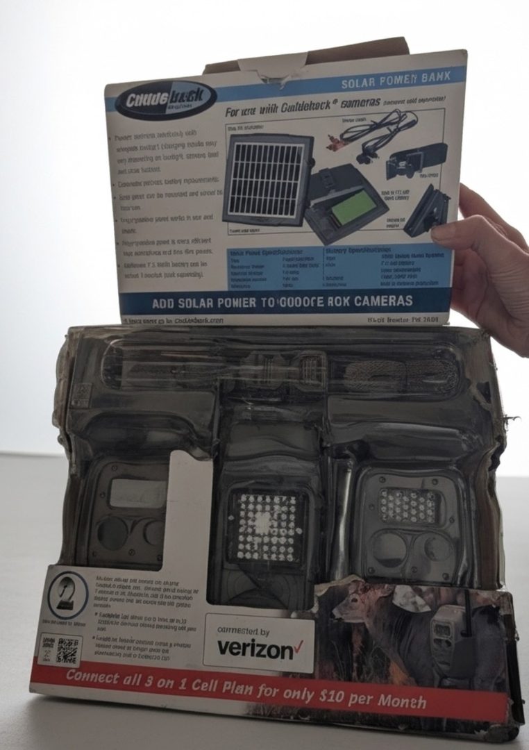 Cuddleback Digital CuddleLink Starter Kit Verizon And Solar Power Bank Charger!!