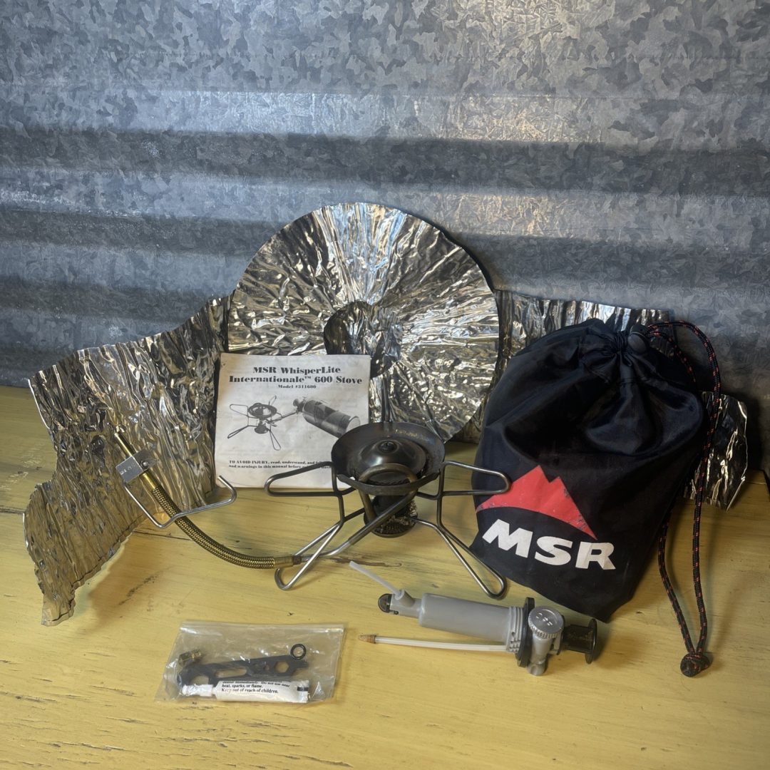 Vintage 90’s MSR Whisperlite International 600 Backpacking Camp Gas Stove 311600