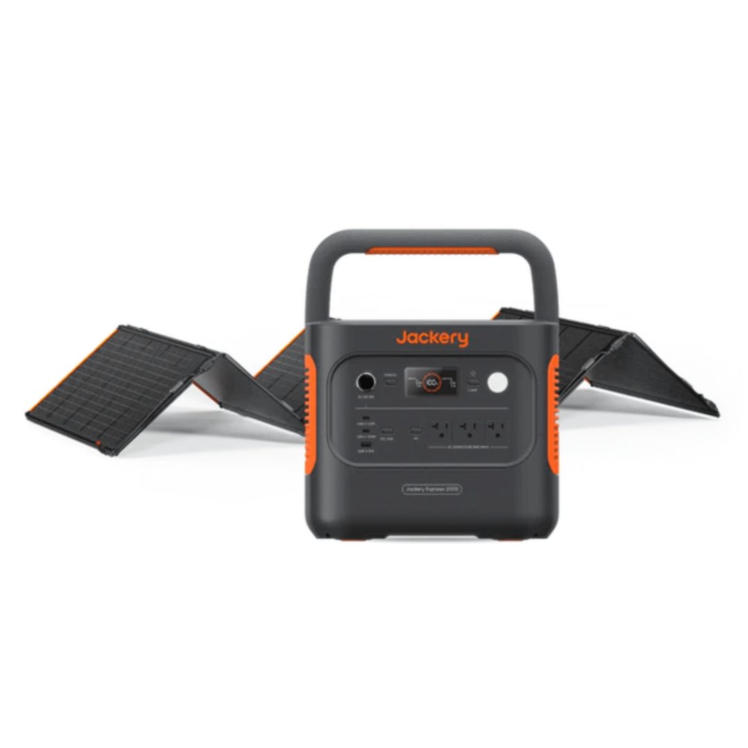 Jackery Explorer 2000 v2 Power Station + Qty 1 SolarSaga 200W Panel