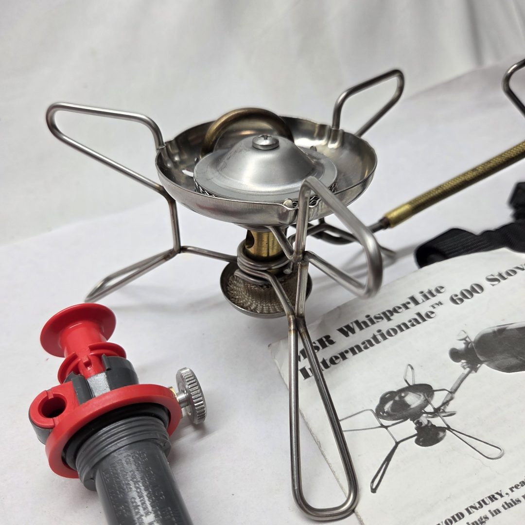 MSR Whisperlite International 600 Stove Backpacking Camping Hiking Vtg