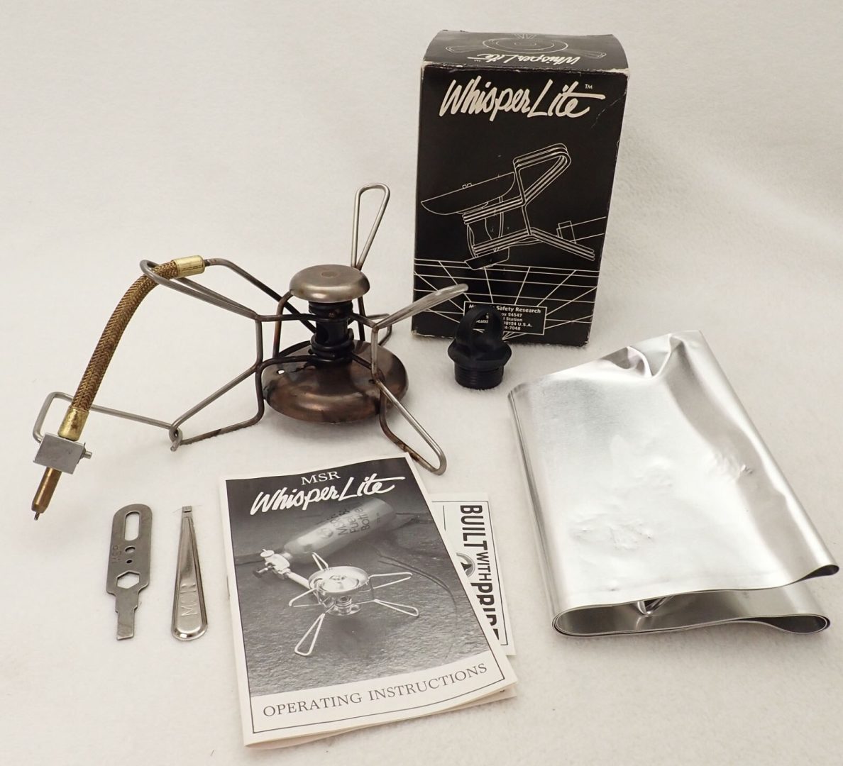 MSR Whisperlite Whisper Lite Camp Camping Stove Backpacking VTG