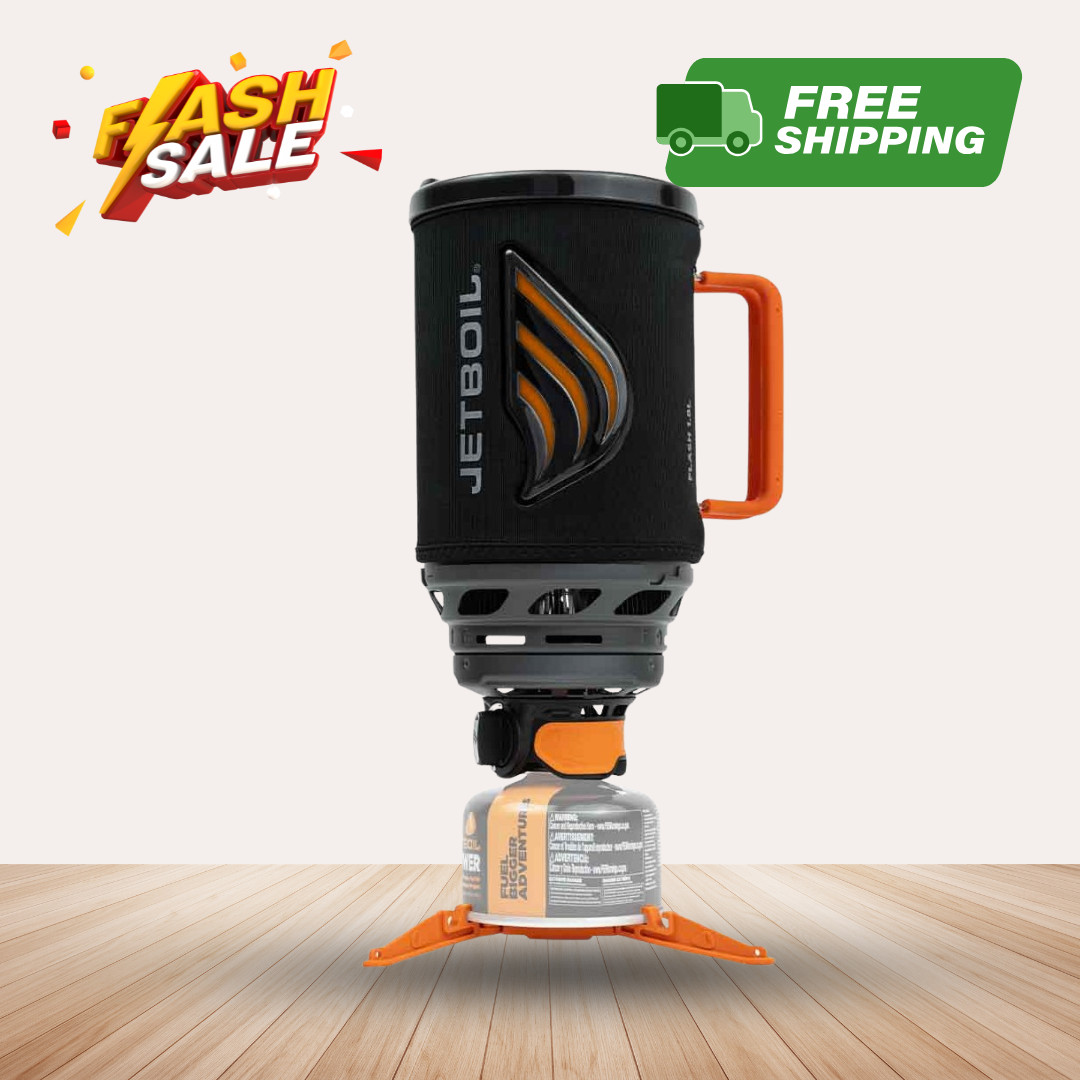 [BIG SALE] Jetboil Flash 1.8L Fast Boil Camping Stove System Carbon NEW