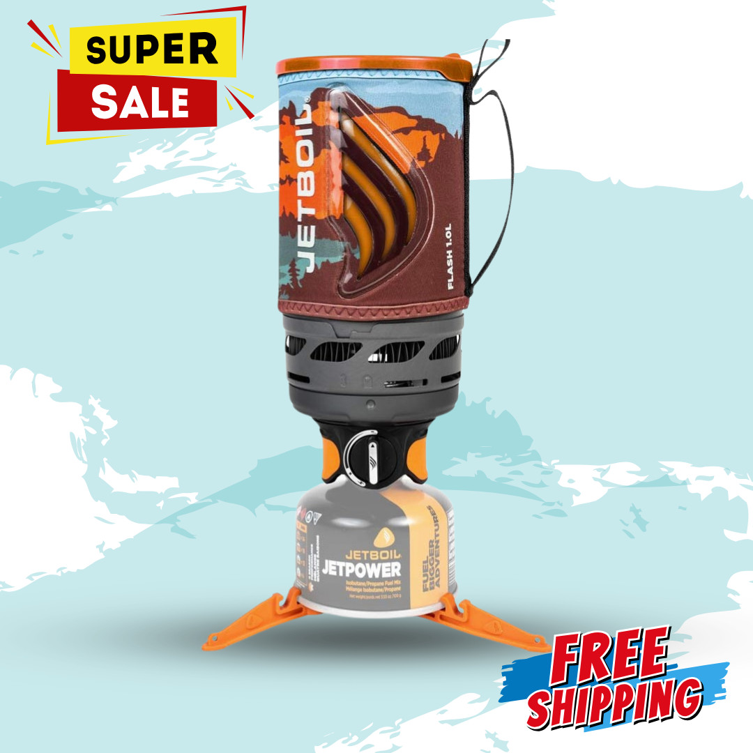 [BIG SALE] Jetboil Flash Mountainscape Camping Stove Cooking System 1.0L NEW