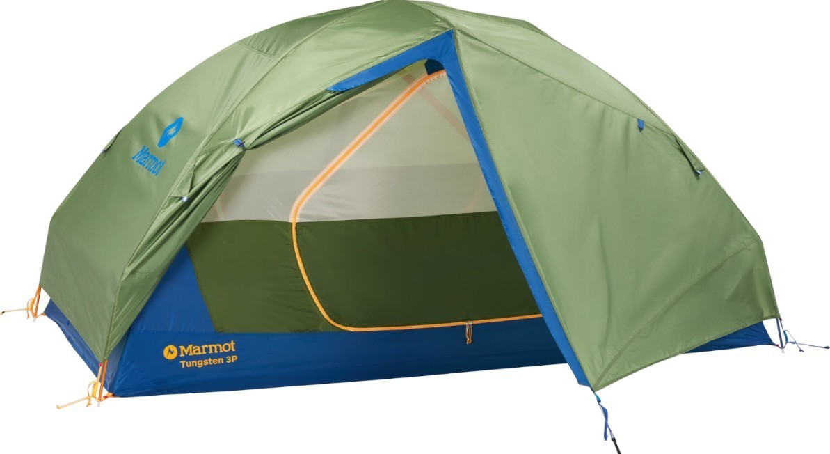 SALE – NEW Marmot Tungsten 3P Tent Camping roomy 3-person tent with double doors