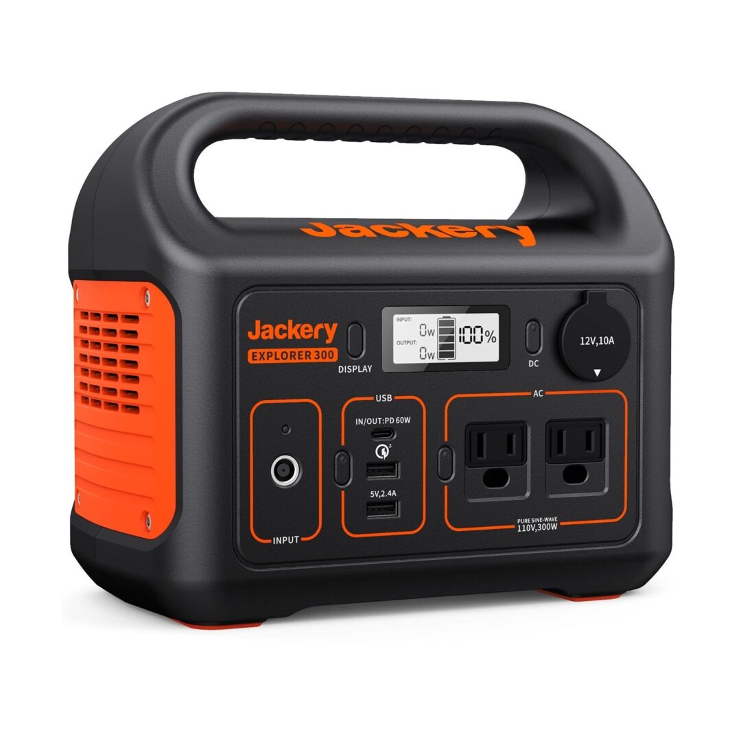 Jackery Portable Power Station Explorer 300, 293Wh Backup Lithium Battery, So…