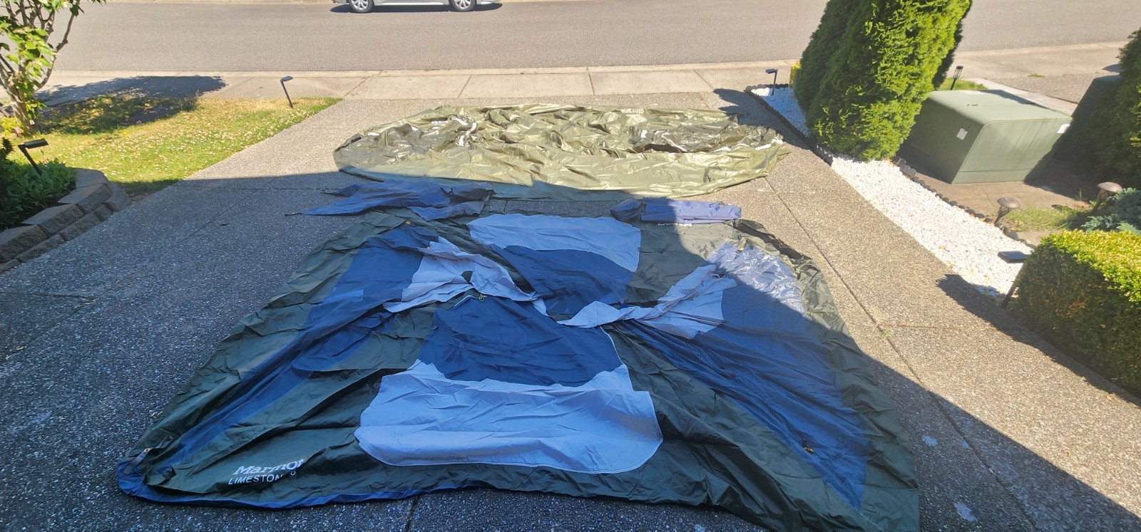 Marmot limestone 6 person tent green