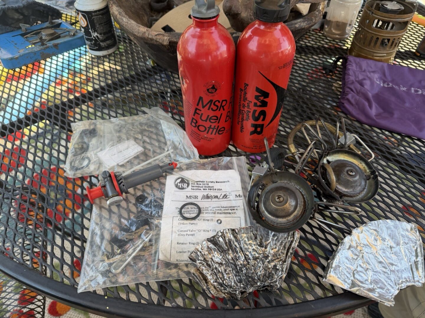 Vintage MSR WhisperLite Compact Camping and Backpacking Stove
