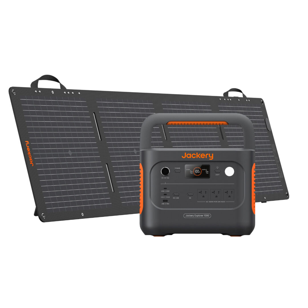 Jackery E1000V2 + SolarSaga 100 – Ships to PR HI AK Guam Saipan – Trusted Seller