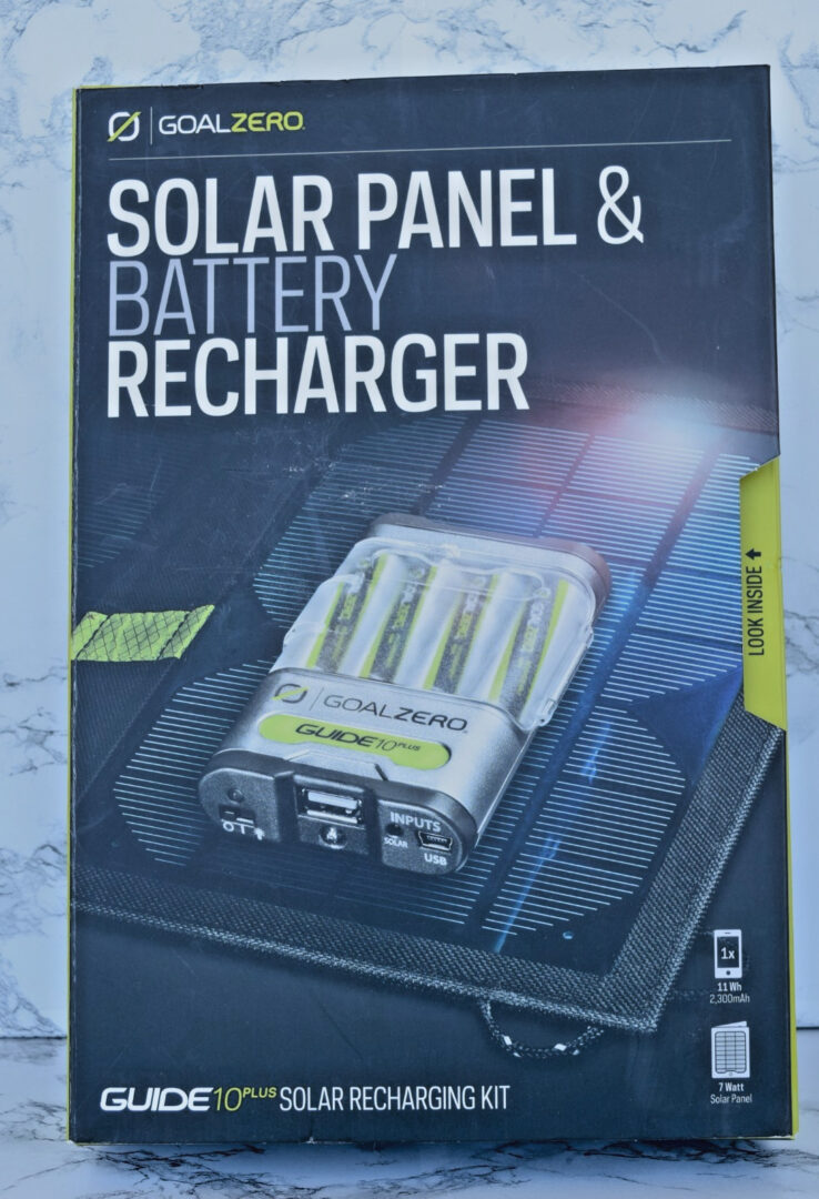 Goal Zero Guide 10 Plus Solar Recharging Kit w/ Nomad 7 Panel, Local Pickup