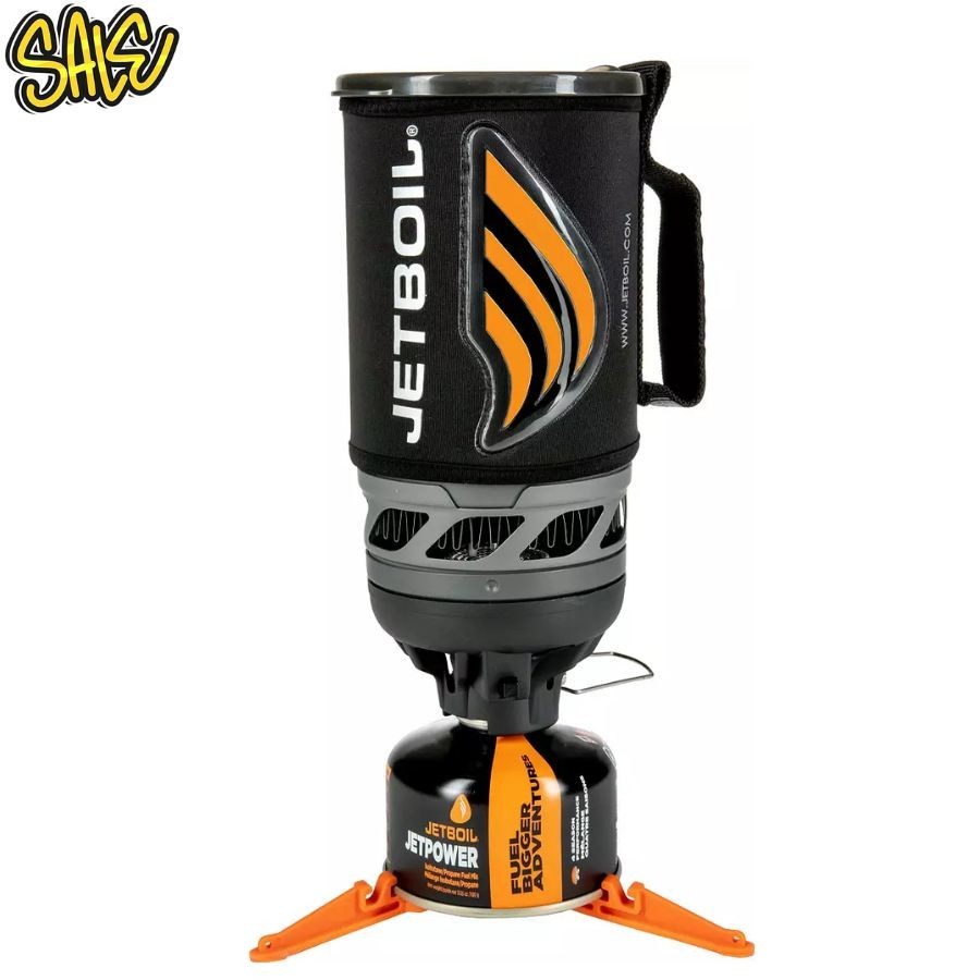 Jetboil Flash Camping and Backpacking Stove Cooking System -Color: Carbon- New