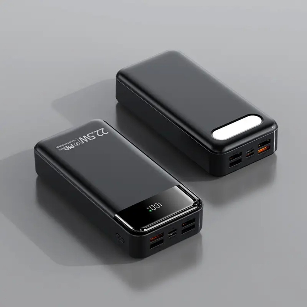 80000mAh Power Bank Fast Charging 22.5W USB C External Battery Pack for iPhone17